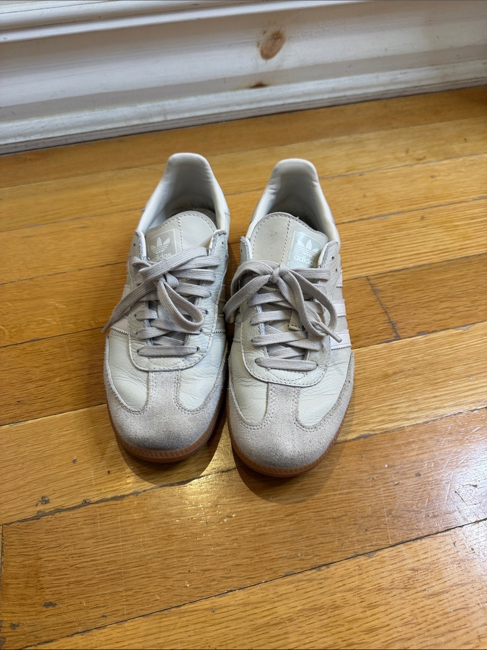 adidas Men's Neutral Beige Low-Top Sneakers